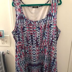 Torrid multi color summer dress